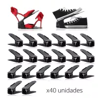 Organizador Acomodador Zapatos De Lujo Set X40 Unidades