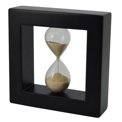  Temporizador de reloj de arena, marco de madera, relojes de  reloj de arena, adornos de reloj de arena, reloj de arena, reloj de arena  para el hogar, decoración de escritorio de