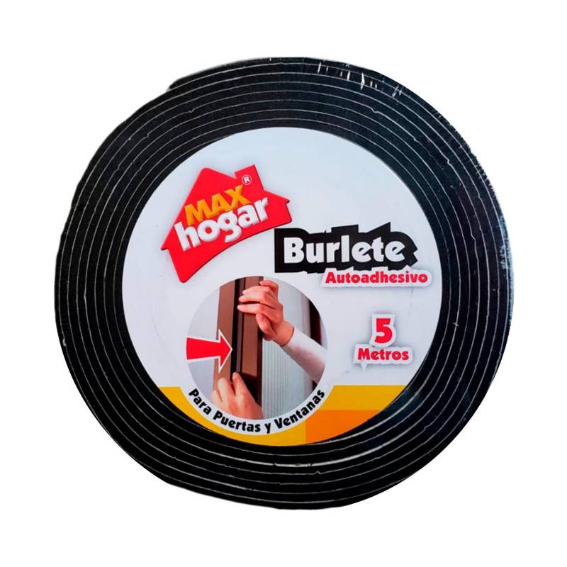 Burlete para puertas Negro 100 cm - Me extraña araña