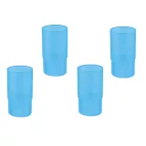 Vaso Plastico Azul 360cc 4 Unidades