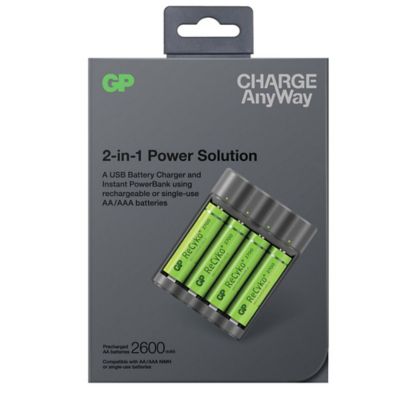 Deleepow Paquete de baterías recargables USB AA y pilas recargables AAA –  Yaxa Colombia
