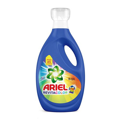 Detergente Liquido Ropa Ariel Revitacolor 1800 Ml - Ariel