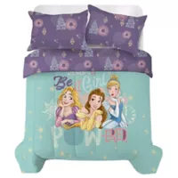 Comforter Sencillo/Semidoble Microfibra 82gr Princesas Dream It