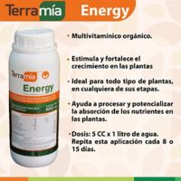 Fertilizante Orgánico Terramia Energy 500 cc
