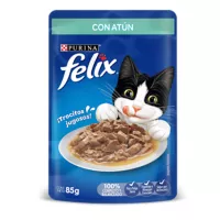 Alimento Húmedo Para Gato Felix Atún 85g