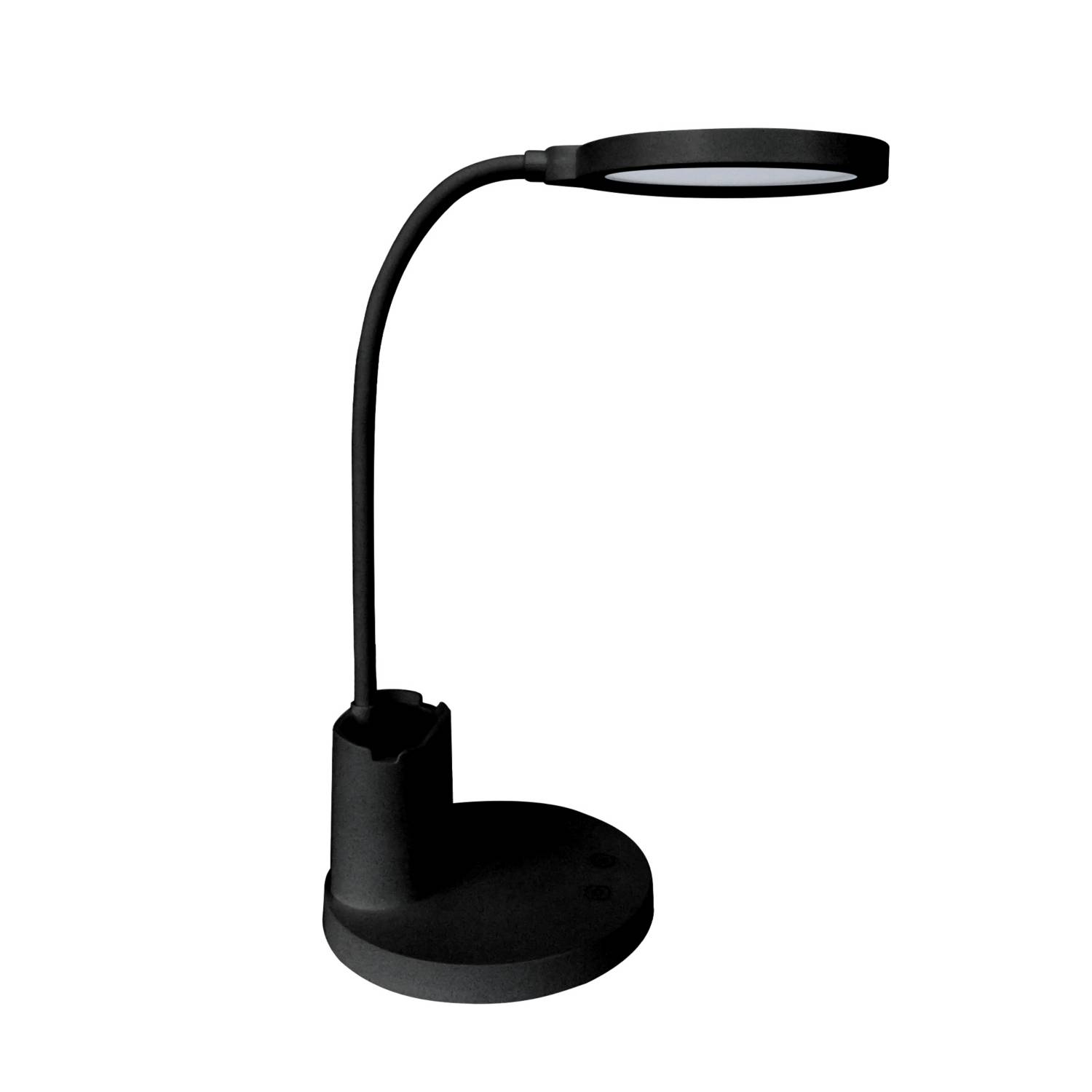 Lámpara de escritorio led 10w negra dimable