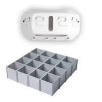 Cubos Organizadores Multiproposito + Portaescobas/Traperos