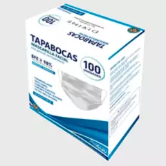 COLNOTEX - Tapabocas Uso General Blancox100Und Empaque Ind