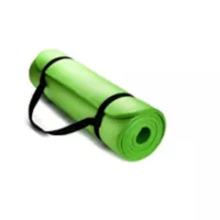 Colchoneta Tapete De Yoga 70 Cm Nbr Entrnamiento Color Verde