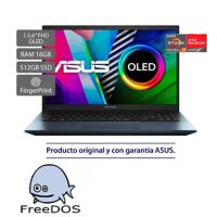 Asus Portátil Asus Pro M3500QA-L1224 Ryzen 7 16GB SSD 512GB 15.6 Pulgadas FHD Oled