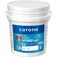 Corona Pintura para Interior Súper Lavable Max Blanco 2.5 Galones