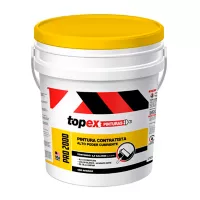 Topex Pintura para Interior Alto Poder Cubriente Blanco 2.5 Galones