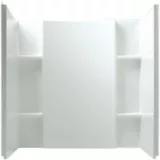 Cubículo De Ducha De 1.21 m Color Blanco