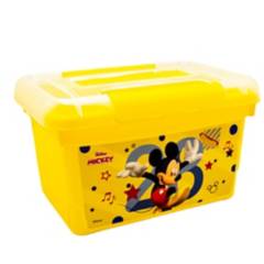 WENCO - Caja Plástica Salento 10lt Mickey Mouse Disney