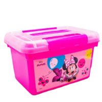 Caja Plástica Salento 10lt Minnie Mouse Disney