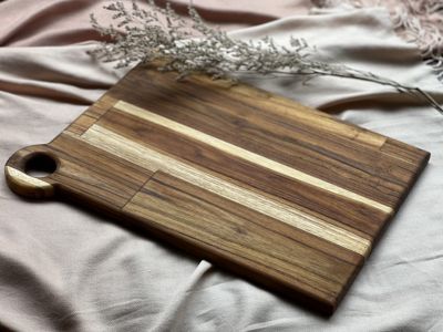 Tutorial para hacer una tabla de cortar DIY con madera