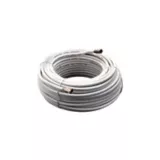Cable Coaxial Rg6 Conect Hembra Blanco X 30.48 m
