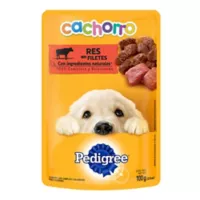 Alimento Húmedo Para Perro Pedigree Puppy Pouch Res 100g