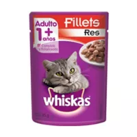Alimento Húmedo Para Gato Pouch Res Whiskas 85g