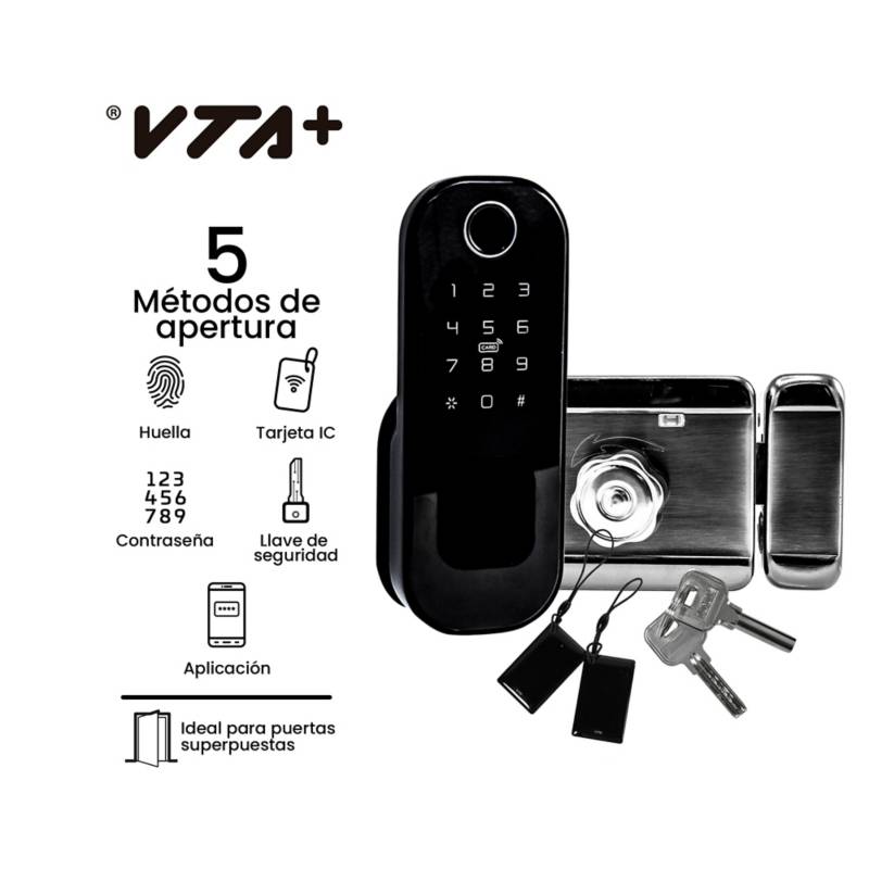 Cerradura Inteligente para Puertas de Seguridad Radixmultiapertura Vta+ VTA