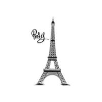 Vinilo Decorativo Torre Eiffel L 66X115