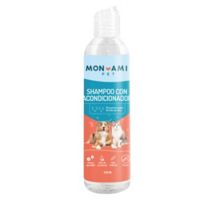 Shampoo Para Mascota  Con Acondicionador 250ml Mon Ami