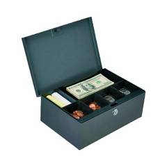 PROSOURCE - Caja para Dinero Con Llave 29.31 X 19.81 X 11.02 cm