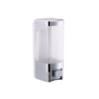 Dispensador de Jabón Líquido Plástico Blanco 500 ml de 20x10 cm Set X 20 Unidades