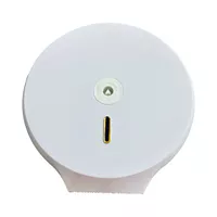Triple Clean Dispensador De Papel Higiénico Jumbo Plástico Blanco Diametro De 27 Cm