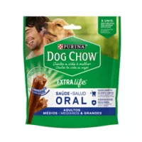 Snack Para Perro Dog Chow Salud Oral Adulto Mediano 80g