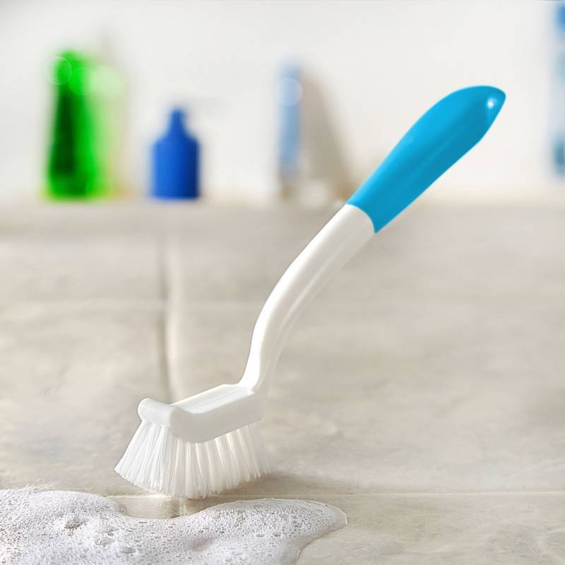4 en 1) Cepillo de limpieza de baldosas, cepillo de juntas de piso
