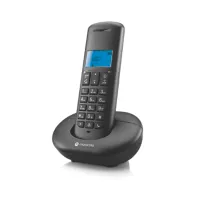 Motorola Telefono Inalambrico con Altavoz Negro