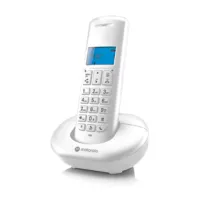 Motorola Telefono Inalambrico con Altavoz Blanco