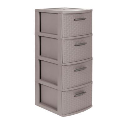 Cajonero Organizador Plastico 4 Niveles Mueble Mq