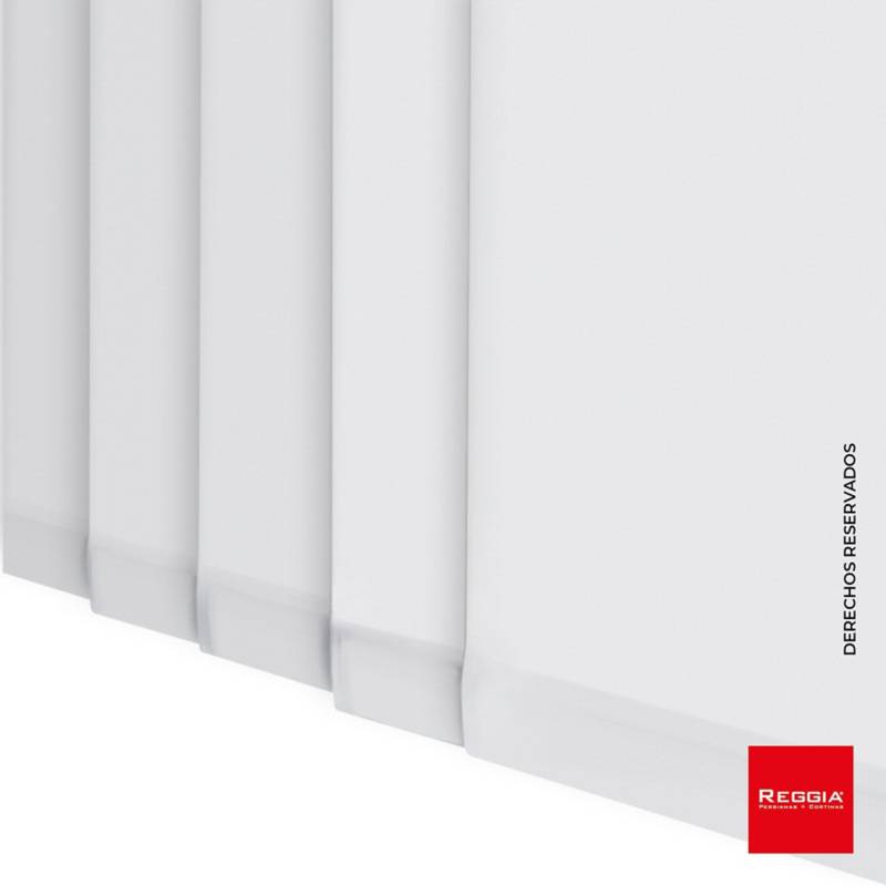 Estor Enrollable Blanco Tela Plástico 120 x 180 cm (6 Unidades) 