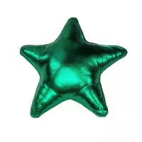 Cojín Decorativo Navideño Estrella - Verde