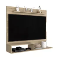 Virtual Muebles Panel de TV Ascher 120X140X32 cm Beige 55 Pulgadas
