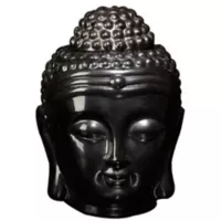 Ubmd Figura Decorativa Quemador Aceite Buda