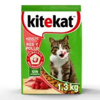 Alimento Seco Para Gato Kitekat Carne y Pollo 1.3kg