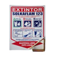 Kit de Señalización para Extintor Solkaflam