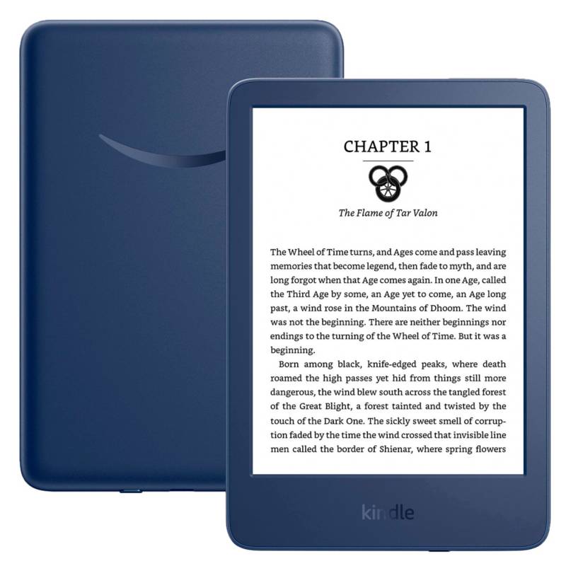 KINDLE Libro Electronico 2022 Azul Oscuro 6, WIFI,16GB,TACTIL,CON Luz  Integrada, USB C - Guanxe Atlantic Marketplace