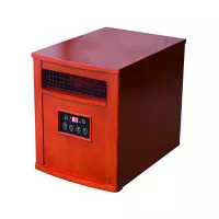 Calentador Eléctrico Infrarrojo Color Roble