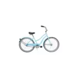 Bicicleta para Mujer Cruiser Marco de Acero 66.04 Cm