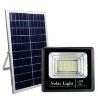 Reflector Led 100W con Control Remoto y Panel Solar