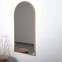 Espejo Arco 60X120 Cm Oro Rosa