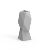 Matera Plástica Origami 28x27.5x81.5cm Blanco