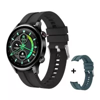 Argom Tech Reloj Inteligente Skeiwatch C60 Negro y Azul Acero