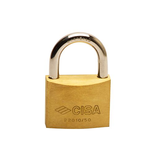 Candado Seguridad Arco Llave Punto 50mm - Cisa-Visalock