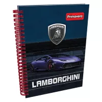 Primavera Cuaderno 7m Argollado Cuadriculado Lamborghini P06