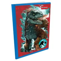 Cuaderno Cosido 50h Cuadros Jurassic World P03